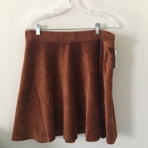 Forever 21 Plus brown miniskirt